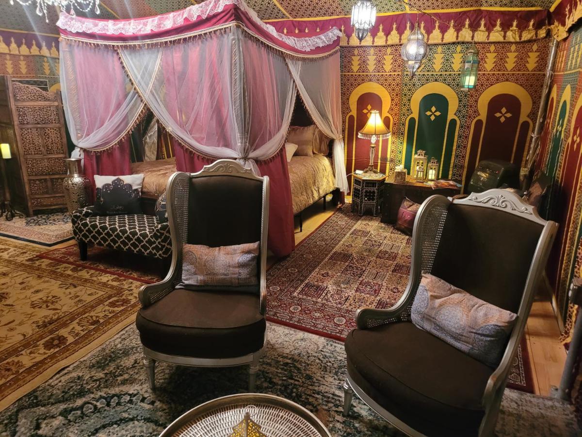 Magical Moroccan Tent With Pool Close To The Beach Fort Pierce Bagian luar foto